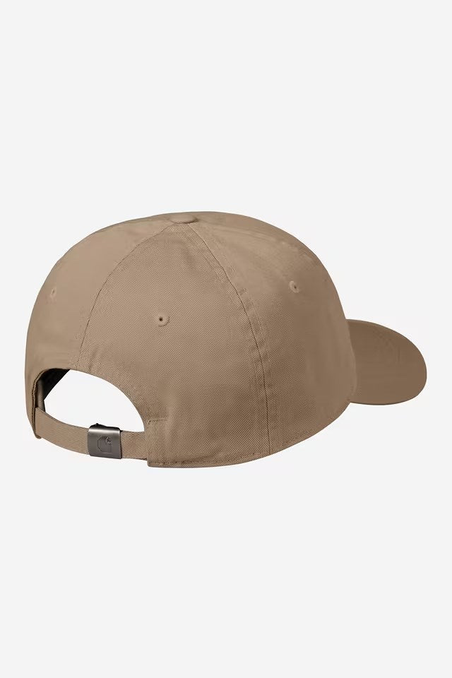 Madison Logo Cap Leather / White