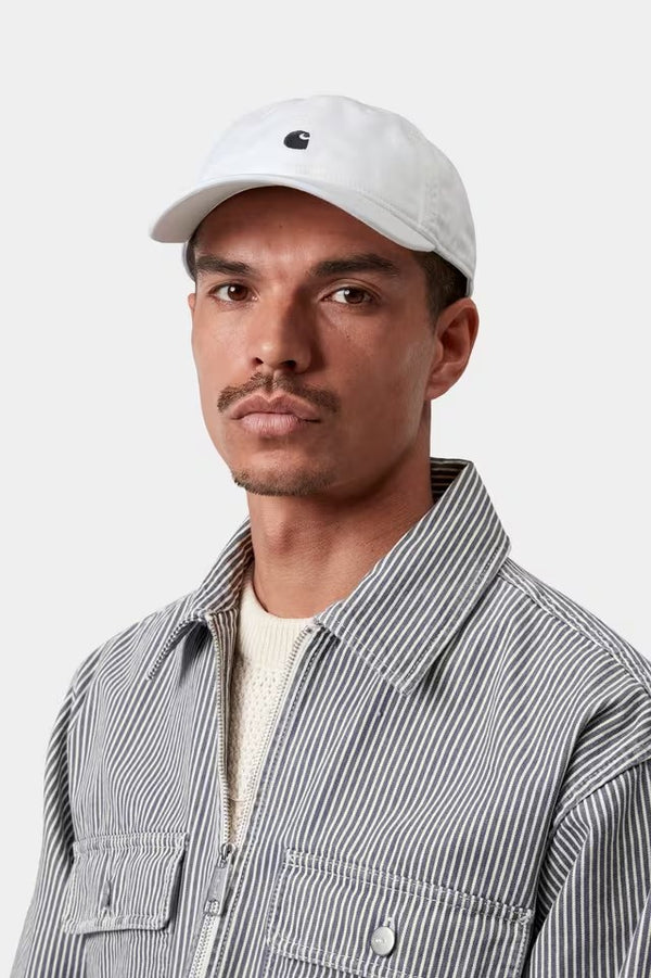 Madison Logo Cap White / Black