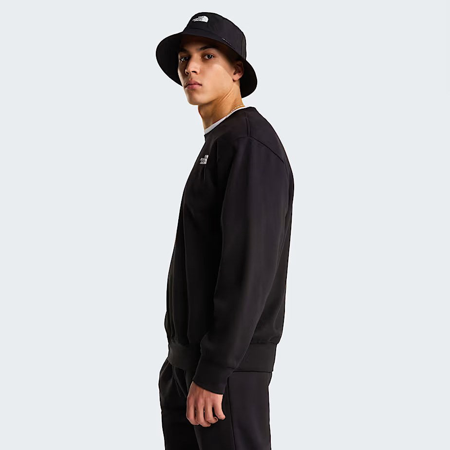 M Essential Relaxed Crew Black
