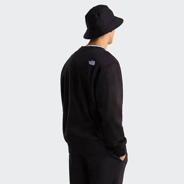 M Essential Relaxed Crew Black