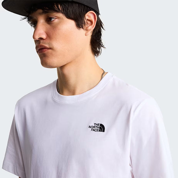 M Evolution Simple Dome Regular Short SL TNF White S