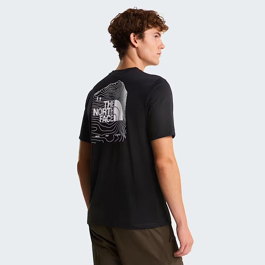M Bitmap Logo Short Sleeves TEE-GRAPHIC TNF Black XS