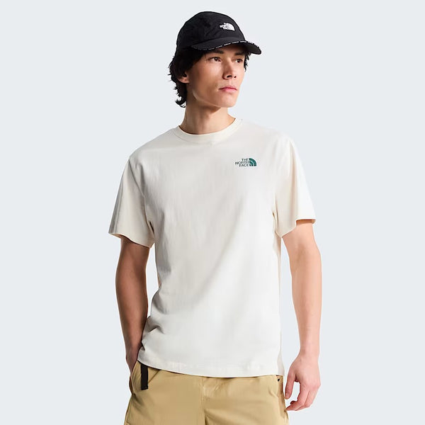 M Retro Earth Relaxed Short Sleeve TEE-G White Dune