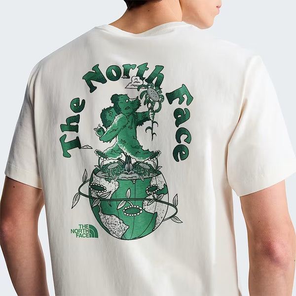M Retro Earth Relaxed Short Sleeve TEE-G White Dune