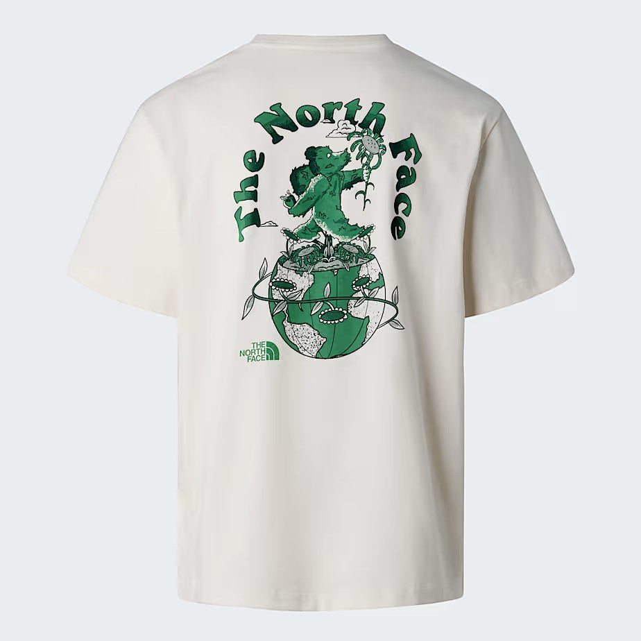 M Retro Earth Relaxed Short Sleeve TEE-G White Dune