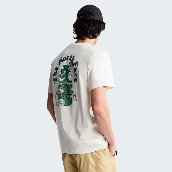M Retro Earth Relaxed Short Sleeve TEE-G White Dune