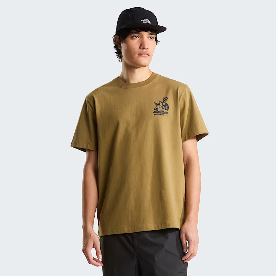 M Stones Relaxed Short Sleeve TEE-GRAPHI Cedar S