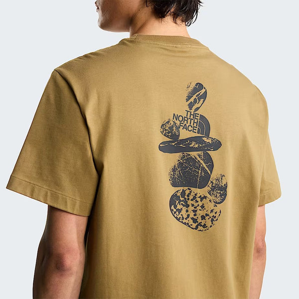 M Stones Relaxed Short Sleeve TEE-GRAPHI Cedar S