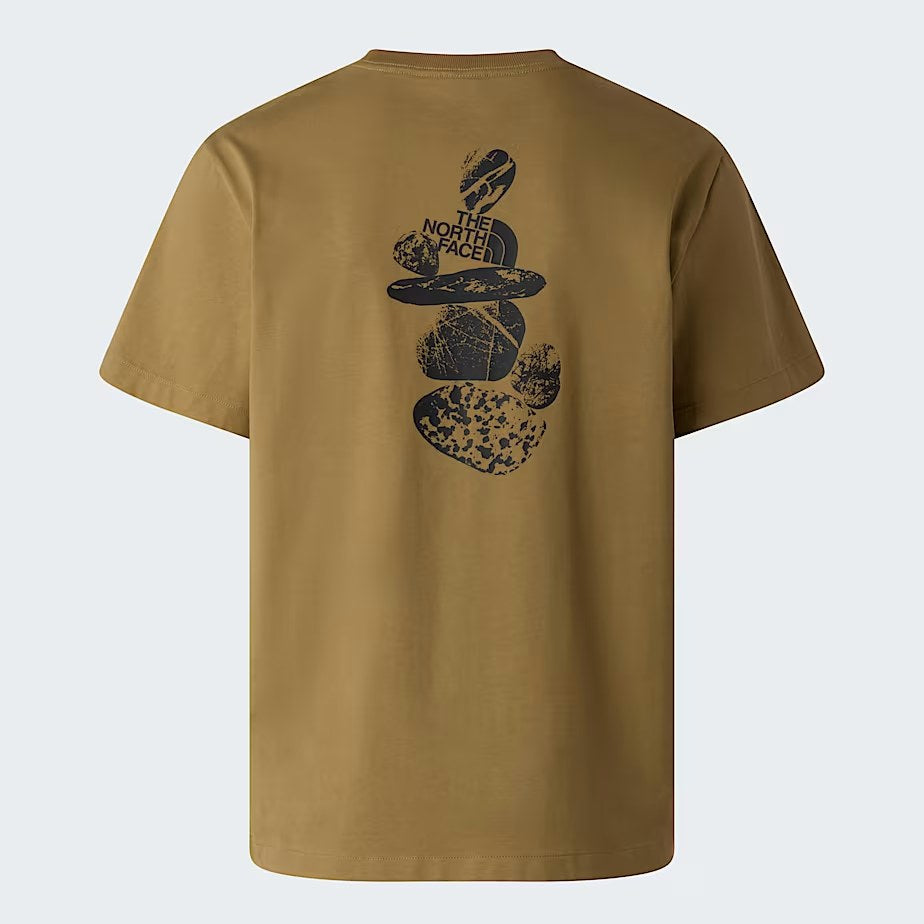 M Stones Relaxed Short Sleeve TEE-GRAPHI Cedar S