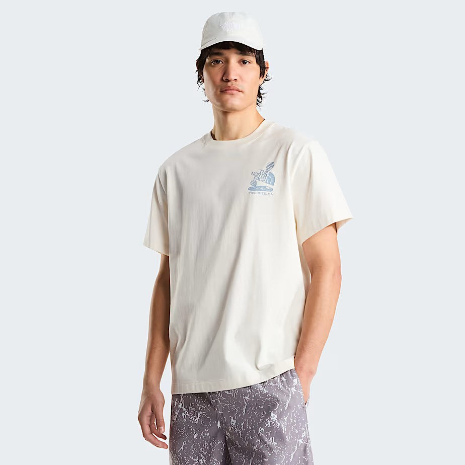 M Stones Relaxed Short Sleeve TEE-GRAPHI White Dune XS