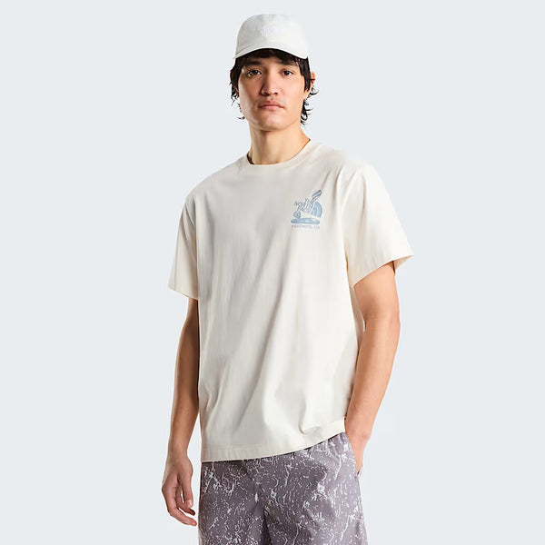 M Stones Relaxed Short Sleeve TEE-GRAPHI White Dune XS