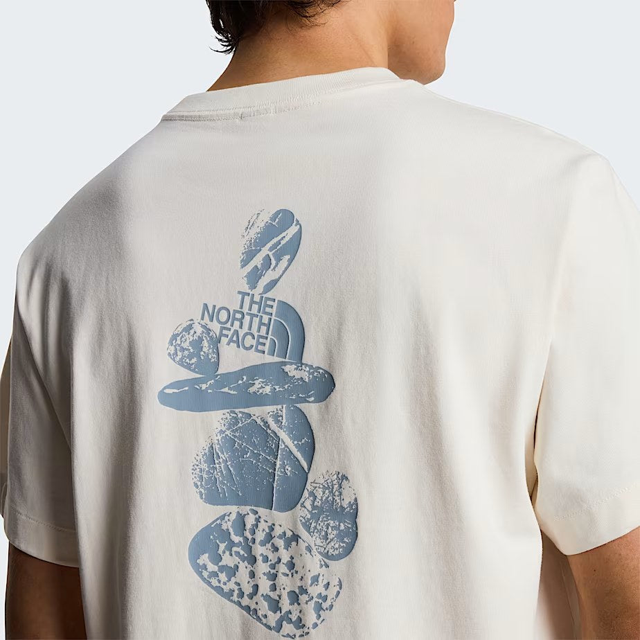 M Stones Relaxed Short Sleeve TEE-GRAPHI White Dune XS