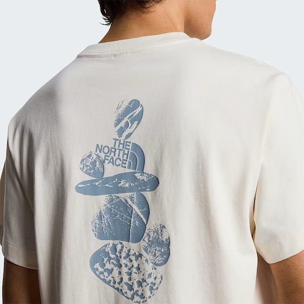 M Stones Relaxed Short Sleeve TEE-GRAPHI White Dune XS