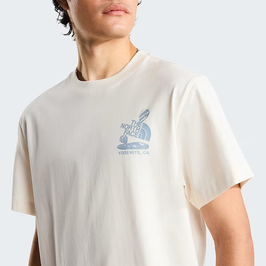 M Stones Relaxed Short Sleeve TEE-GRAPHI White Dune XS