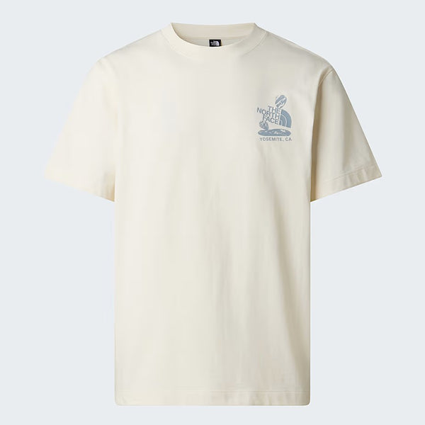 M Stones Relaxed Short Sleeve TEE-GRAPHI White Dune XS