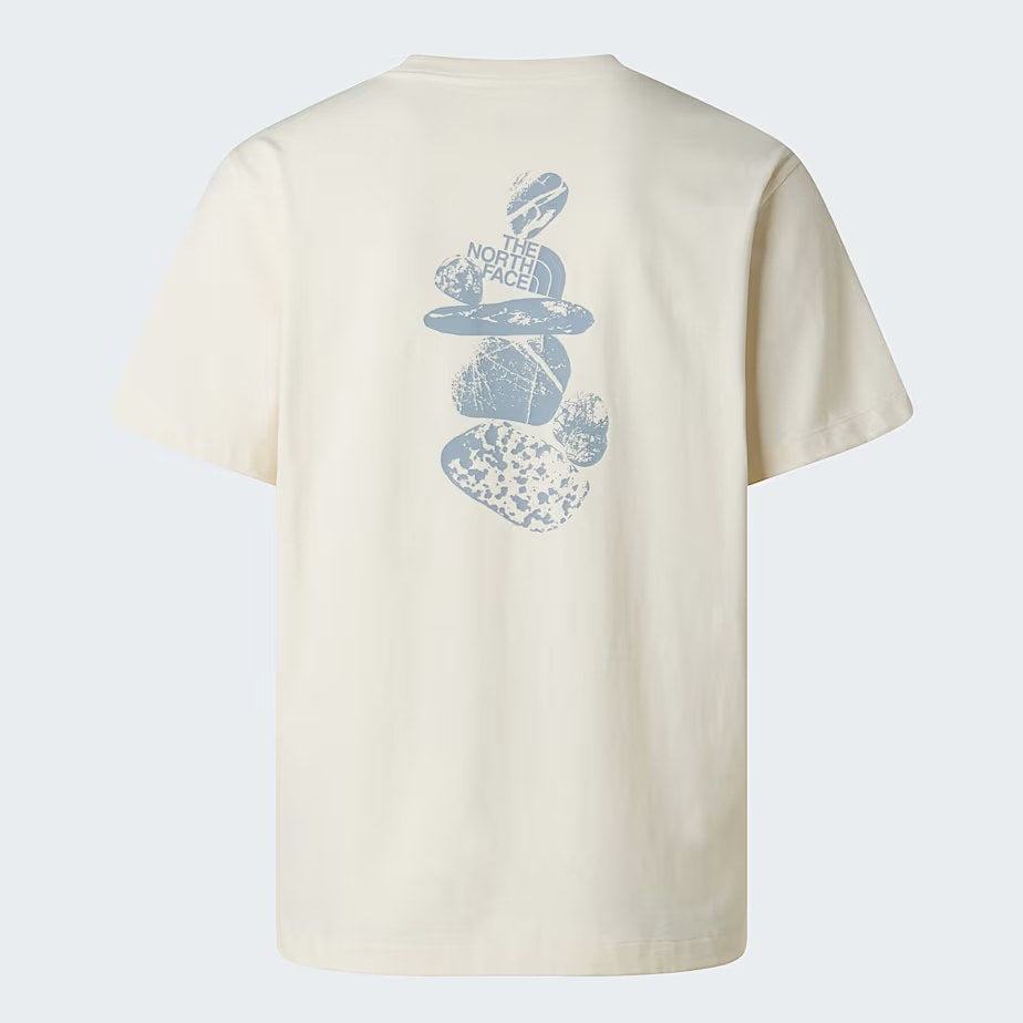 M Stones Relaxed Short Sleeve TEE-GRAPHI White Dune XS