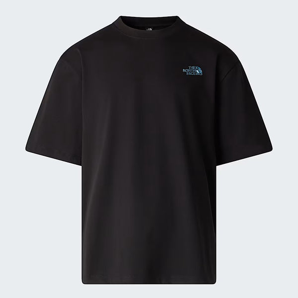 M Liquid BOX NSE Oversize Short Sleeve T TNF Black XS
