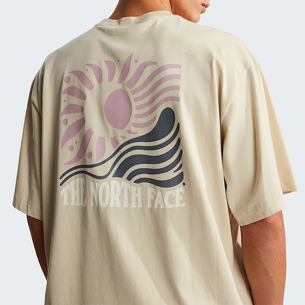M SUN Oversize Short Sleeve TEE-GRAPHIC Desert Stone
