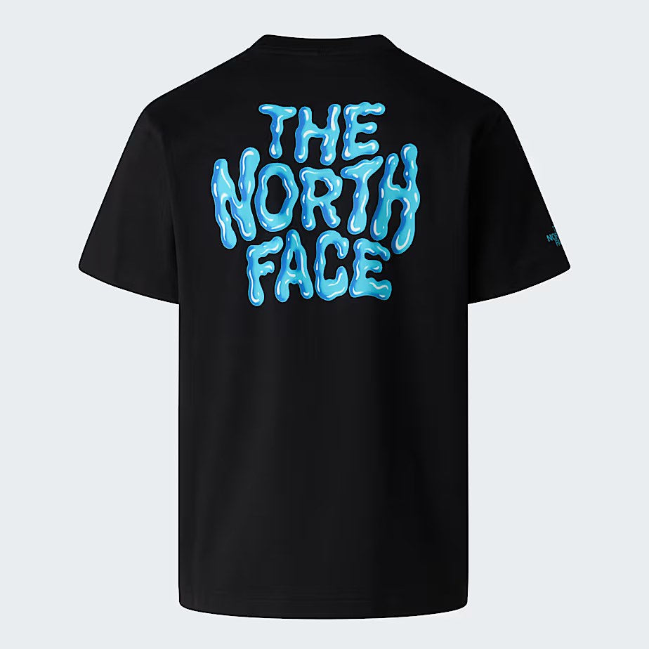 M Drip Logo Relaxed Short Sleeve TEE-GRA TNF Black XS