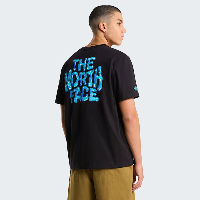 THE NORTH FACE M Drip Logo Relaxed Short Sleeve TEE