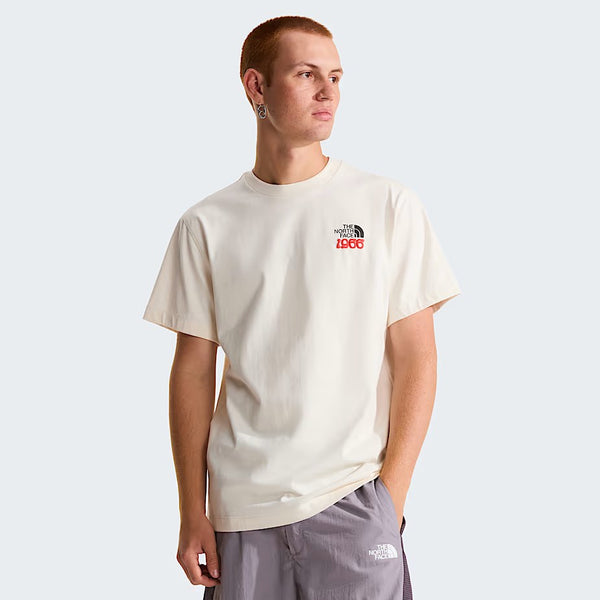 M 1966 Motion Relaxed Short Sleeve TEE-G White Dune XS