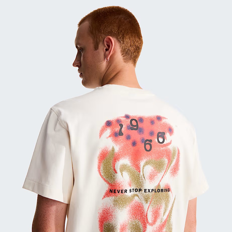 M 1966 Motion Relaxed Short Sleeve TEE-G White Dune XS