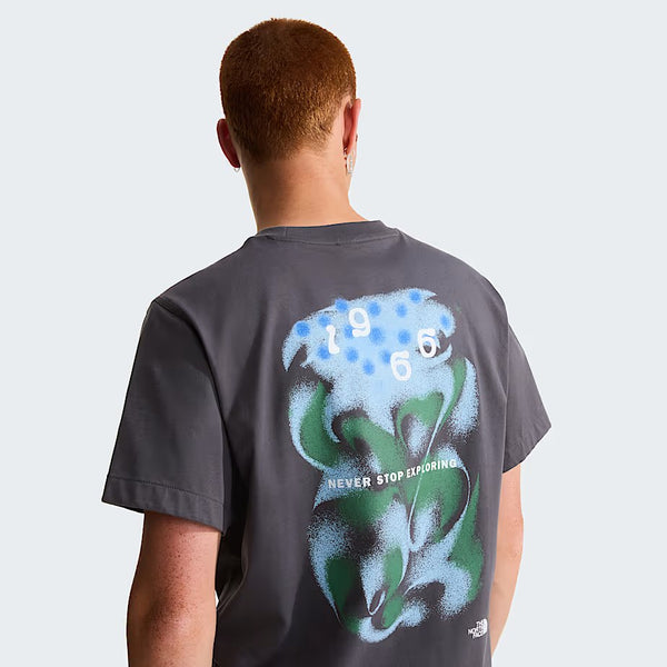 M 1966 Motion Relaxed Short Sleeve TEE-G Anthracite Grey XS