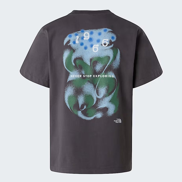 M 1966 Motion Relaxed Short Sleeve TEE-G Anthracite Grey XS
