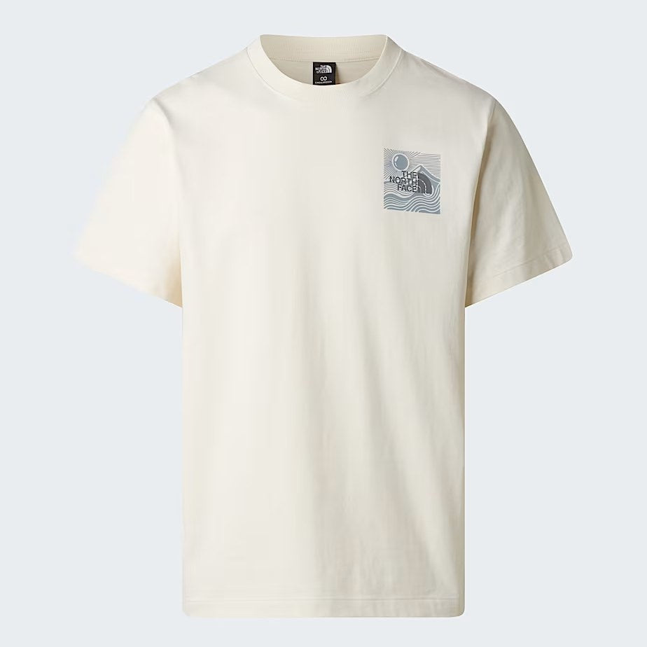 M Mountain Escape Relaxed Short Sleeve T White Dune
