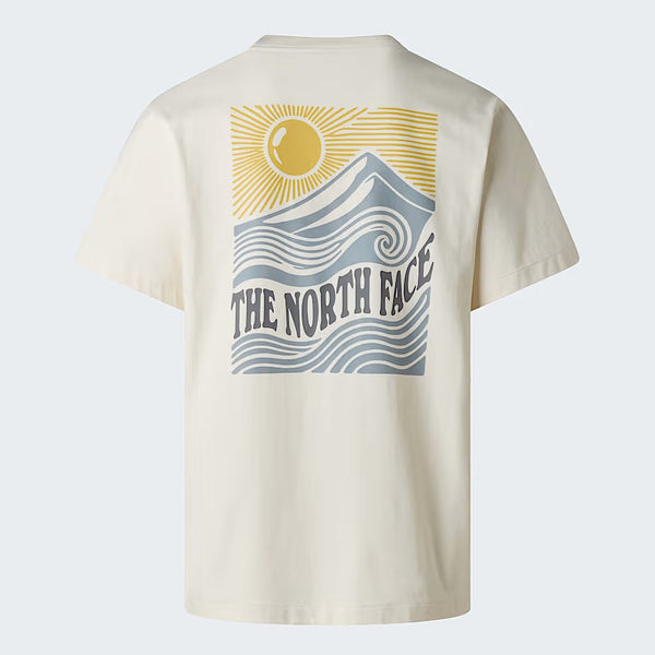 M Mountain Escape Relaxed Short Sleeve T White Dune