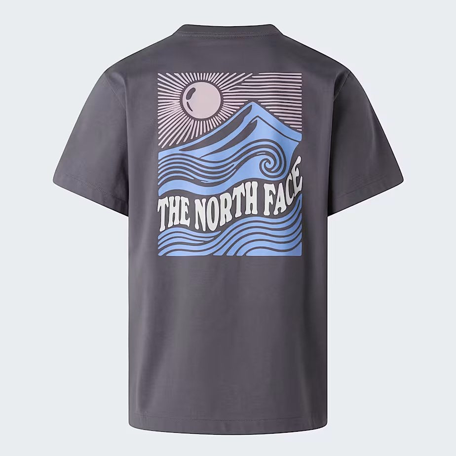 M Mountain Escape Relaxed Short Sleeve T Anthracite Grey