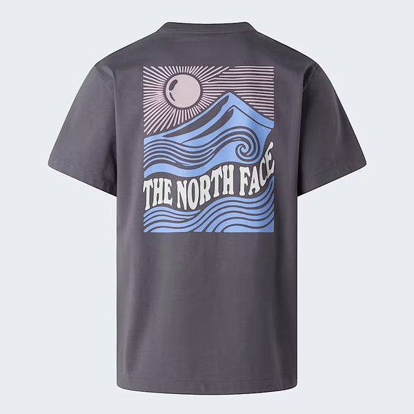 M Mountain Escape Relaxed Short Sleeve T Anthracite Grey