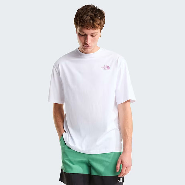 M Plant & Flora Oversize Short Sleeve TE TNF White XS