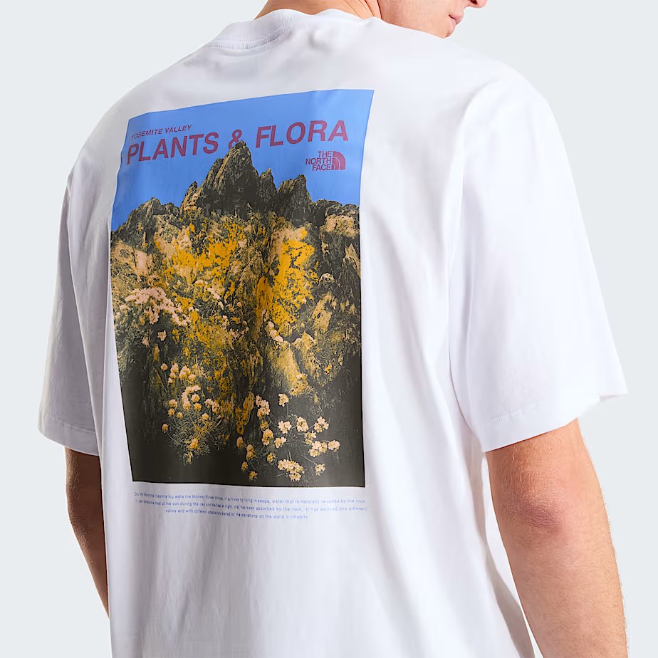 M Plant & Flora Oversize Short Sleeve TE TNF White XS