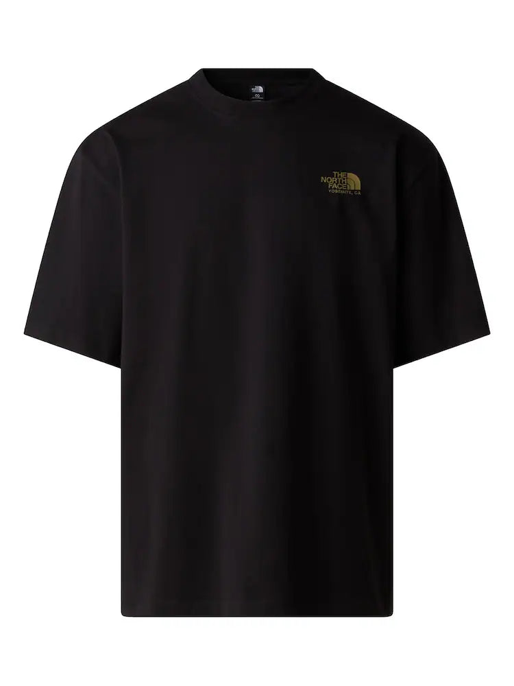 M Plant & Flora Oversize Short Sleeve TE TNF Black XS