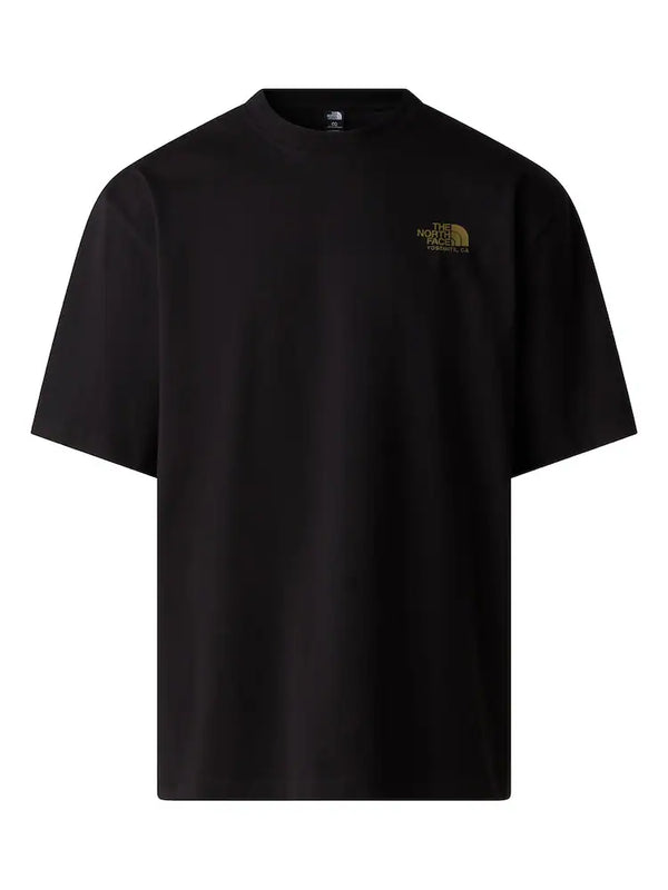 M Plant & Flora Oversize Short Sleeve TE TNF Black XS