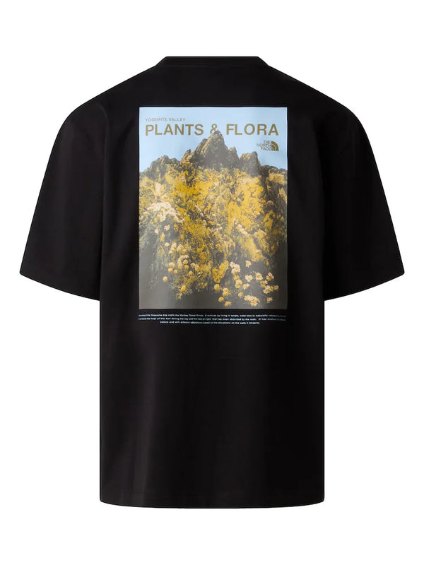 M Plant & Flora Oversize Short Sleeve TE TNF Black XS