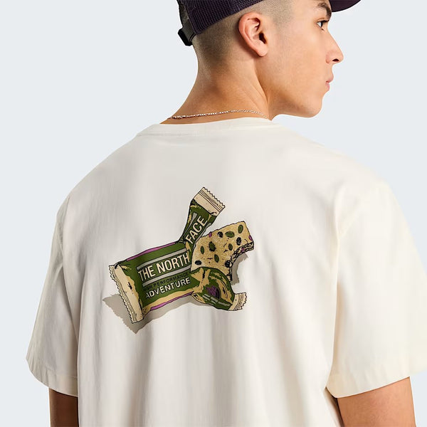 M TNF Snack Relaxed Short Sleeve TEE-GR White Dune XS