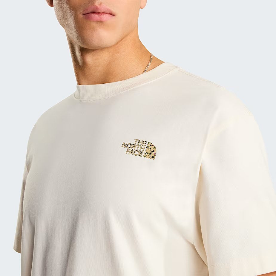 M TNF Snack Relaxed Short Sleeve TEE-GR White Dune XS