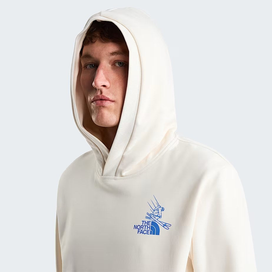 U Mountain Celebration Relaxed HOODIE-GR White Dune XS
