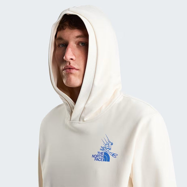 U Mountain Celebration Relaxed HOODIE-GR White Dune XS