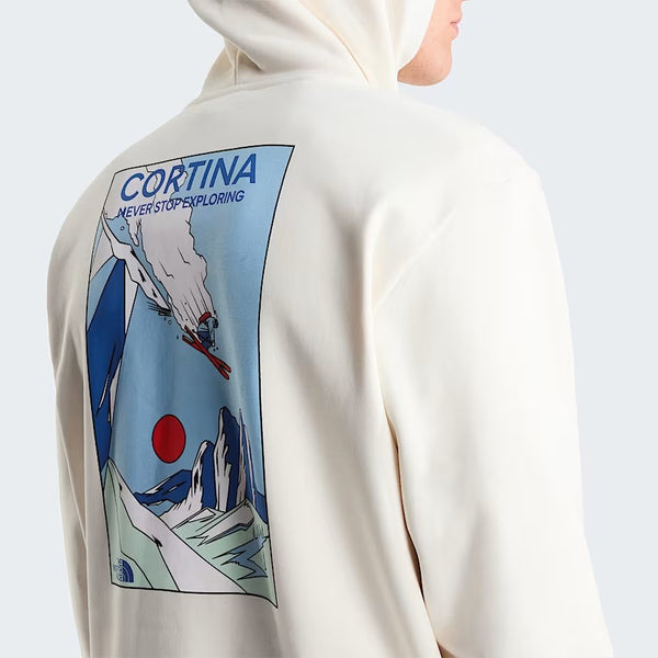 U Mountain Celebration Relaxed HOODIE-GR White Dune XS