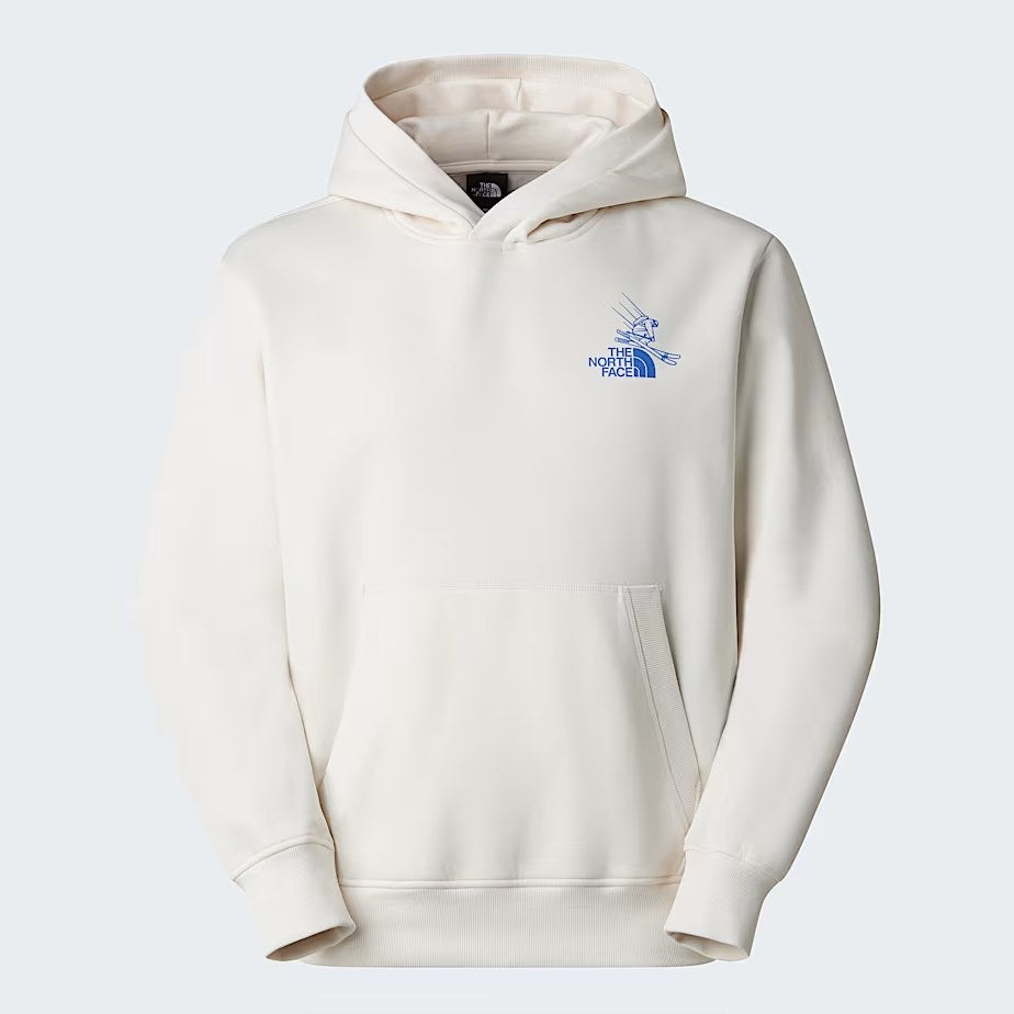 U Mountain Celebration Relaxed HOODIE-GR White Dune XS