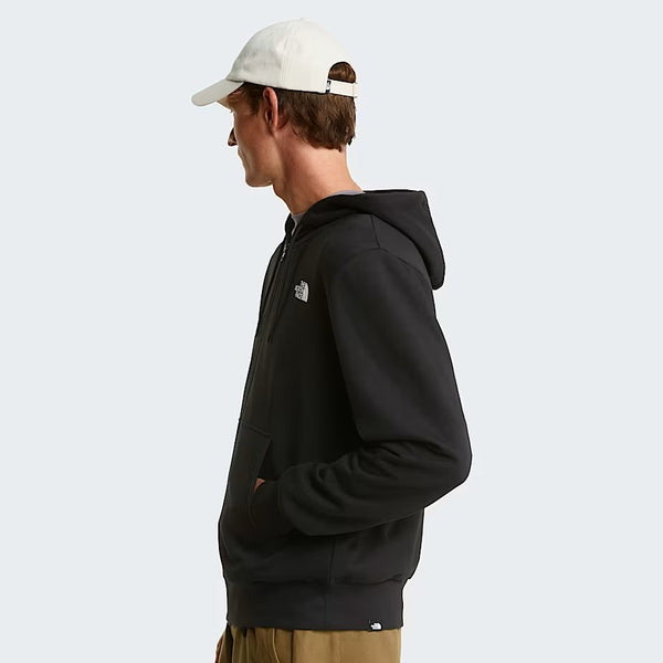 M Simple Dome Light Regular Full ZIP HOO TNF Black XS