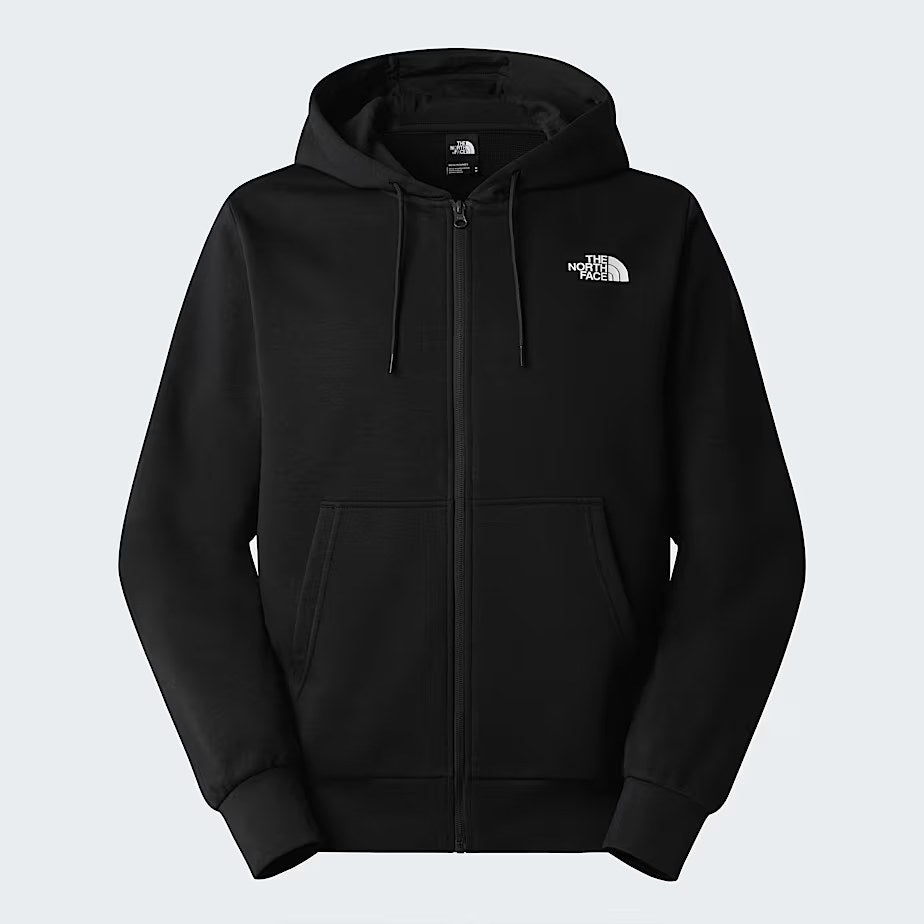 M Simple Dome Light Regular Full ZIP HOO TNF Black XS