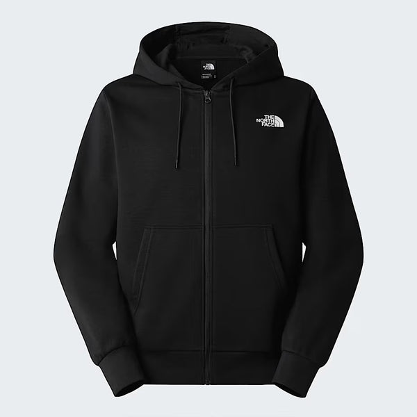 M Simple Dome Light Regular Full ZIP HOO TNF Black XS