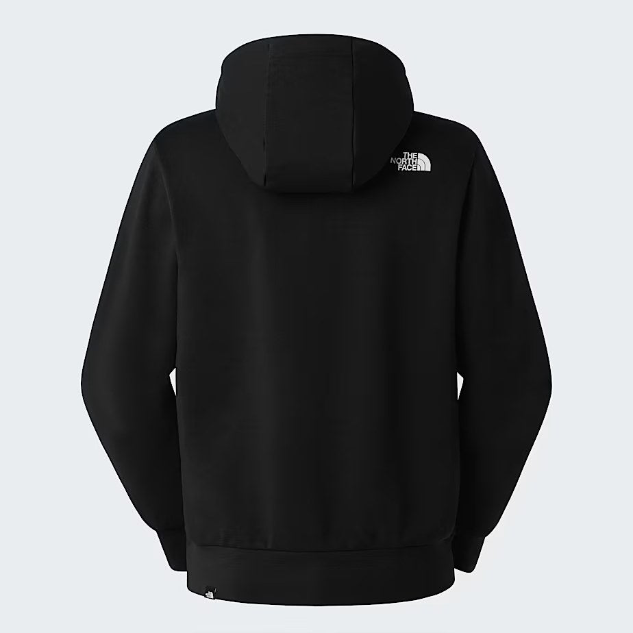 M Simple Dome Light Regular Full ZIP HOO TNF Black XS