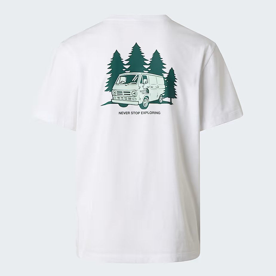 M VAN Life Relaxed Short Sleeve TEE-GRAP TNF White