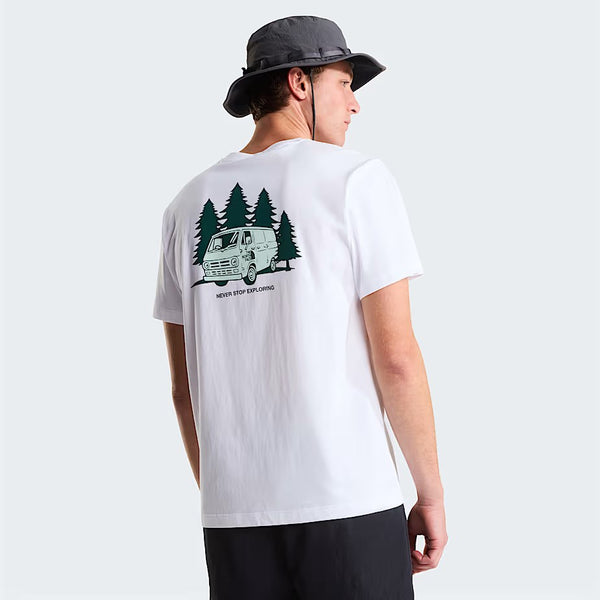 M VAN Life Relaxed Short Sleeve TEE-GRAP TNF White