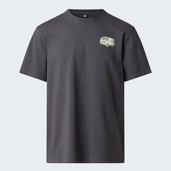 M VAN Life Relaxed Short Sleeve TEE-GRAP Anthracite Grey